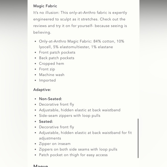 COPY - Anthropologie Maeve Colette Wide Leg Pants - Picture 8 of 11